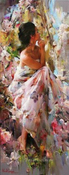 Women Painting - Pretty Woman 32 Impressionist